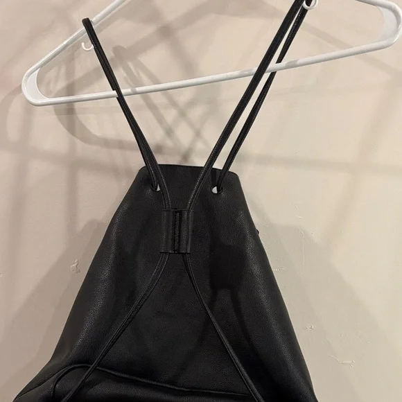 Victoria's Secret Black Fringe Backpack - Picture 5 of 6